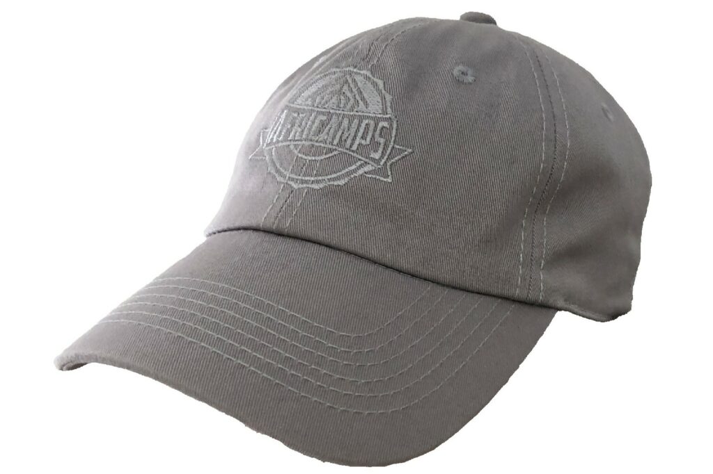 africamps boutique glamping merchandise adult classic cap grey