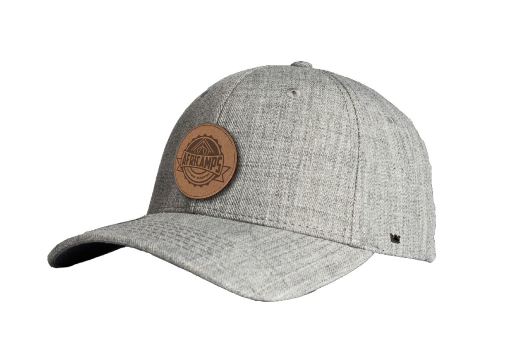 africamps boutique glamping merchandise uflex cap kids grey melange